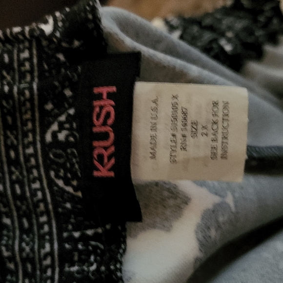 Krush Plus Size Shorts - Picture 4 of 4